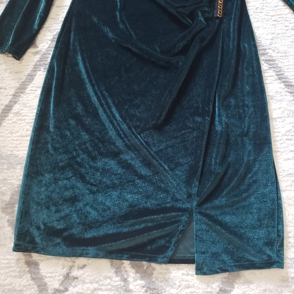 💫3/$50💫Vicky and Lucas Velour Dress - Picture 4 of 5